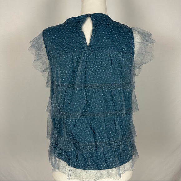 NWT Lauren Conrad Ruffle Tank Top - Picture 4 of 5